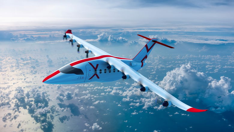 JSX hybrid electric aircraft