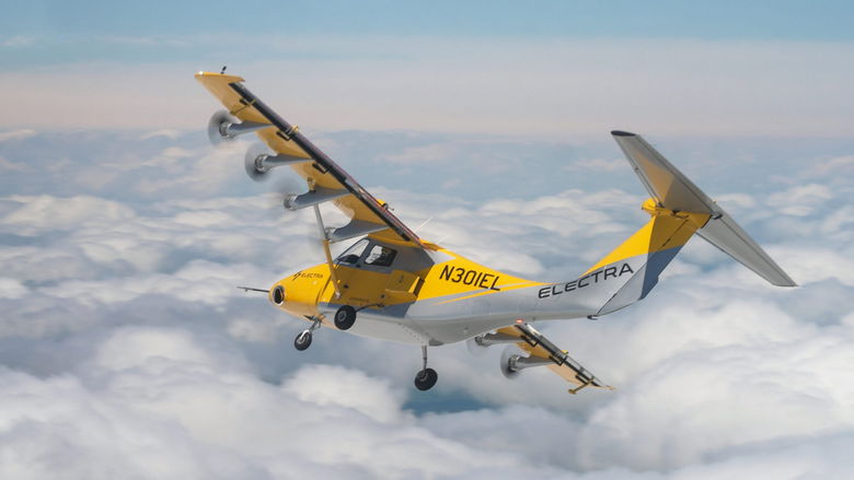 Electra eSTOL aircraft demonstrator EL-2 Goldfinch